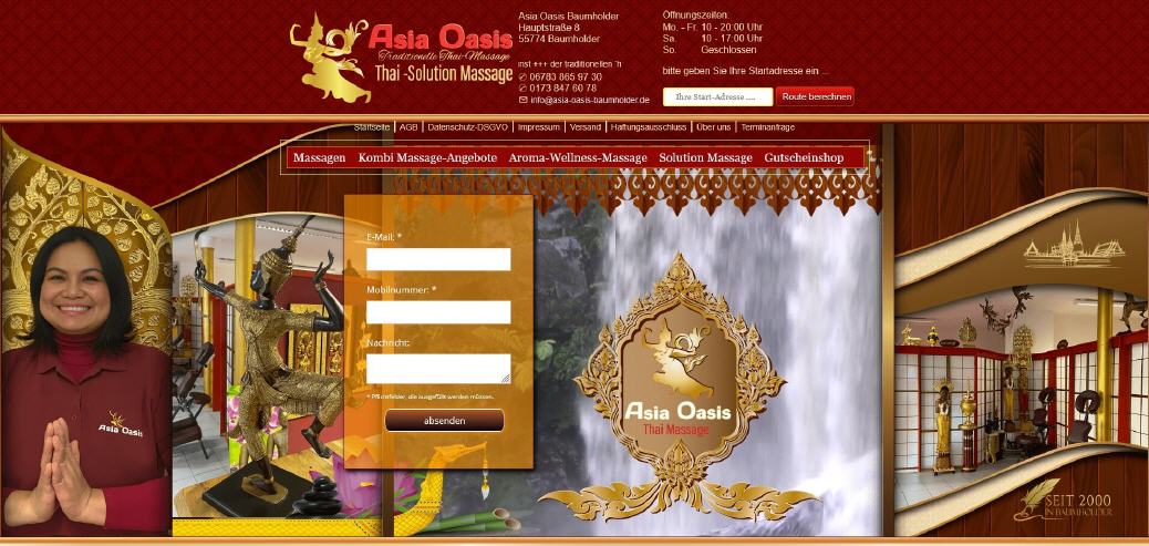 Asia Oasis Thai-Massage in Baumholder