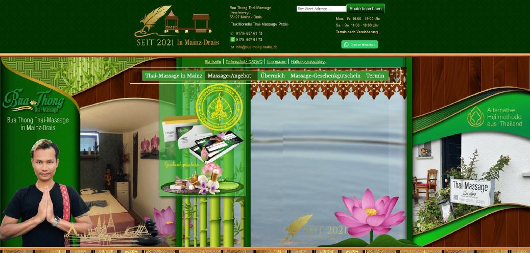 Bua Thong Thai-Massage Mainz Drais