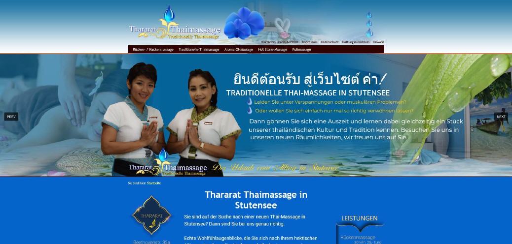 Thararat Thaimassage in Stutensee